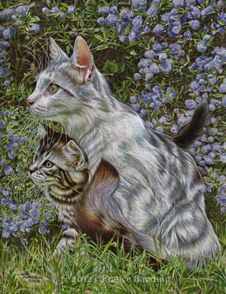 Complicity - 69 hours
Daler Rowney Pastel Paper
15" x 12"
Laila & Silver 60 days (1st litter) Complicity - 69 hours
Daler Rowney Pastel Paper
15" x 12"
Laila & Silver 60 days (1st litter)